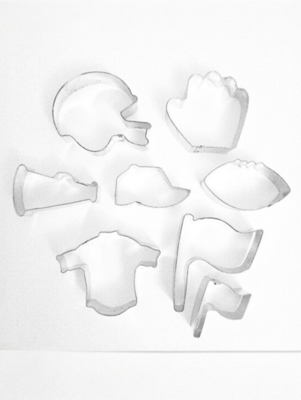 Football‎ Baseball & Sports Themed Vintage Cookie Cutters (Set of 8)